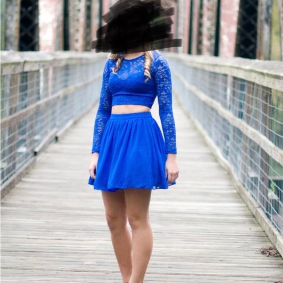 Royal blue 2 pc size 3 juniors - Picture 1 of 1